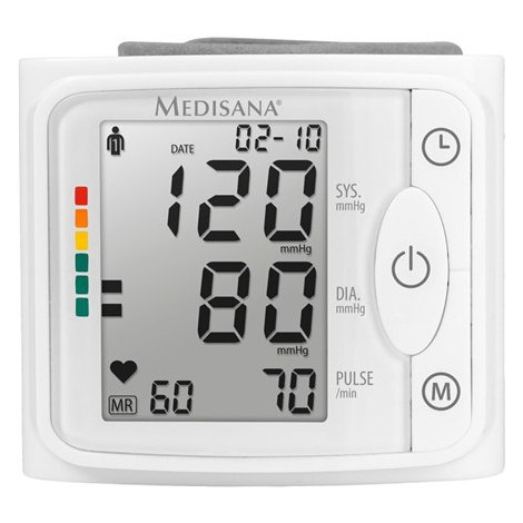 Medisana | Wrist Blood pressure monitor | BW 320 | Memory function | Number of users Multiple user(s) | Memory capacity 120 memo - 2